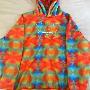 Tye Dye Butterfly Hoodie